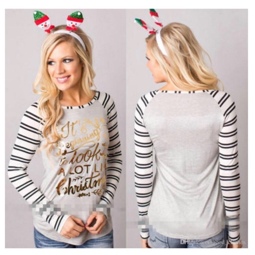 •FIRM• Christmas Long Sleeve Tee | Brand New - Picture 4 of 5